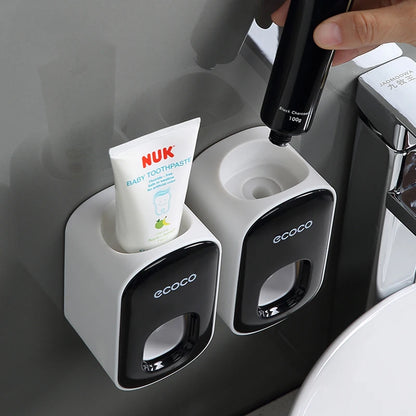 Wall Mounted Toothpaste Dispenser Set for bathroom