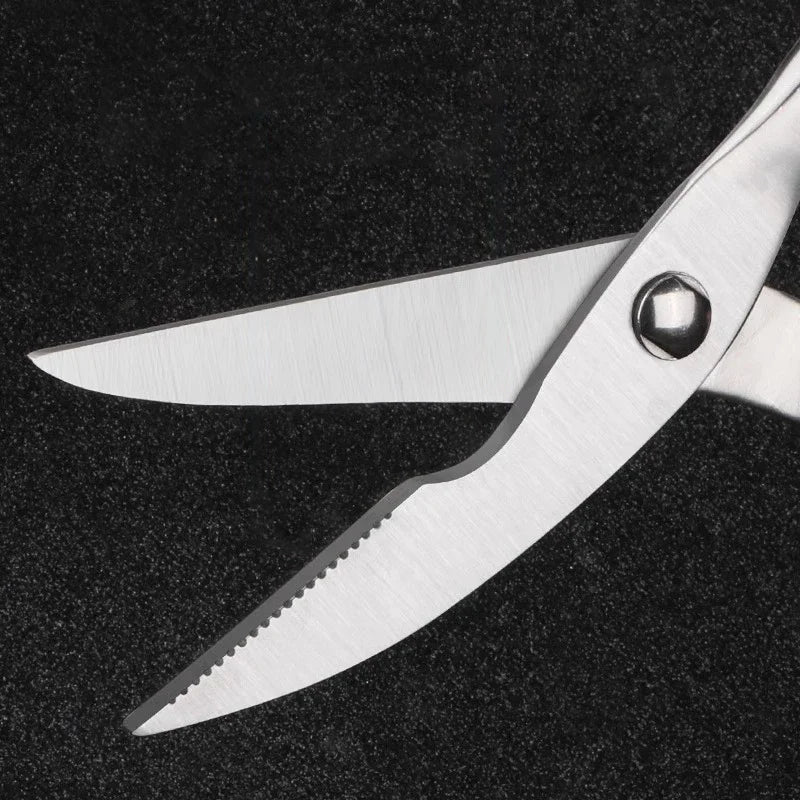 Sharp Stainless Steel Kitchen Scissors – Multi-Purpose Cooking Tool