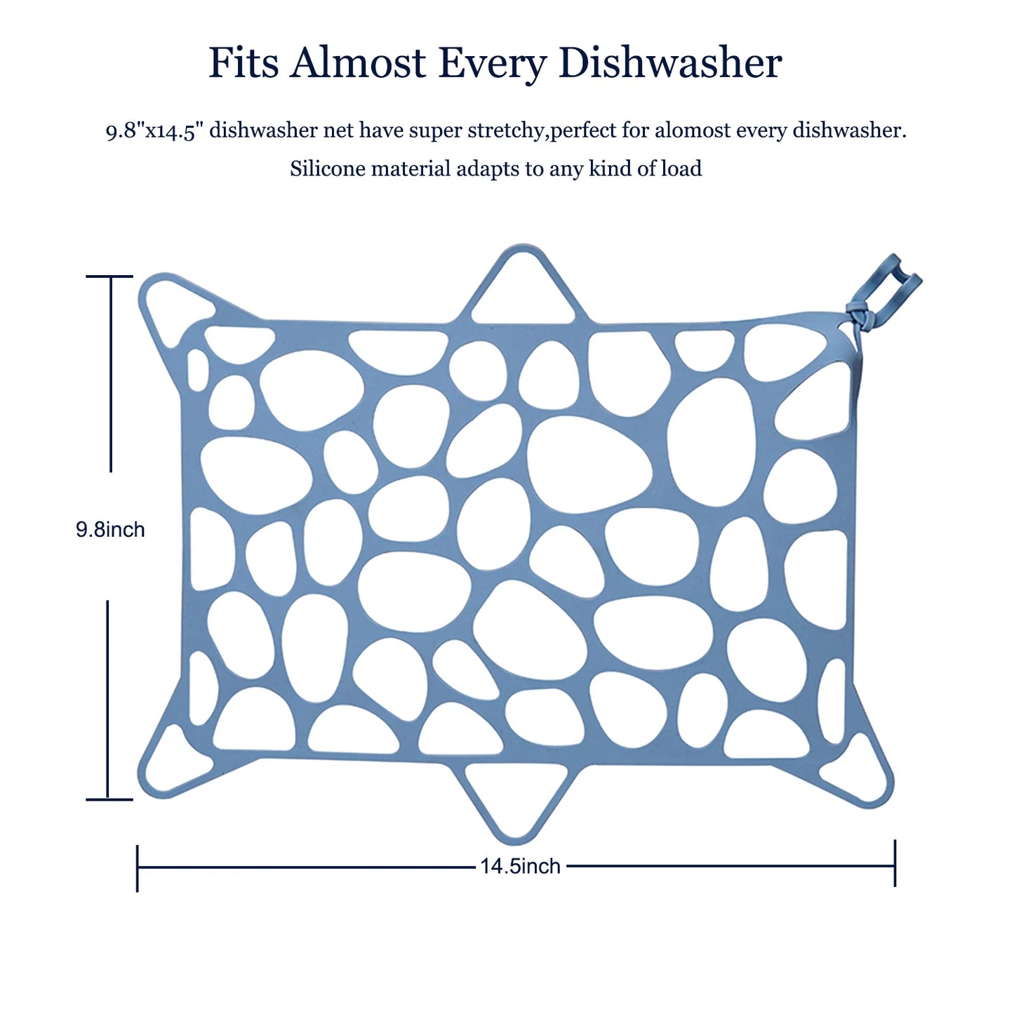 SecureFit Silicone Dishwasher Net for Baby Bottles & Small Items