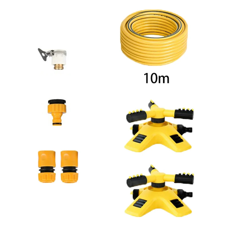 360° Rotating Garden Sprinkler – Large Lawn Irrigation