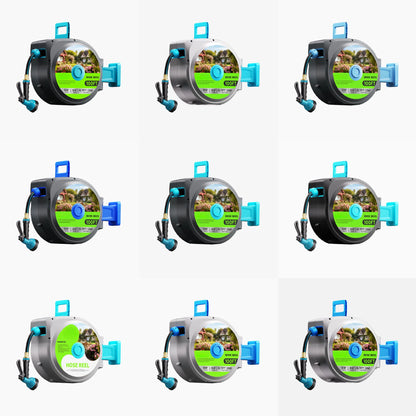 Retractable Garden Hose Reel – High-Pressure Watering Made Easy