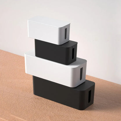 Cable Management Box – Wire & Power Strip Organizer Case