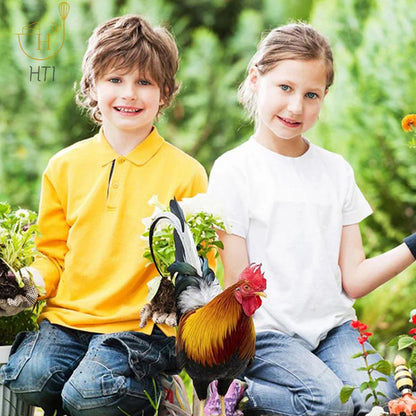Rooster Garden Statue – Outdoor Chicken Yard Decor