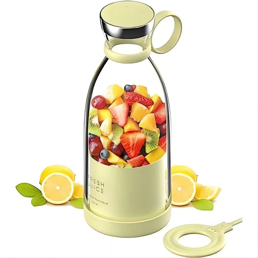 Portable USB Juicer Cup – 350ml Rechargeable Blender