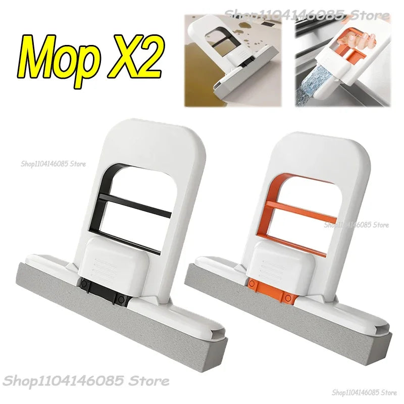 Mini Foldable Cleaning Mop – Handheld Home & Car Cleaner