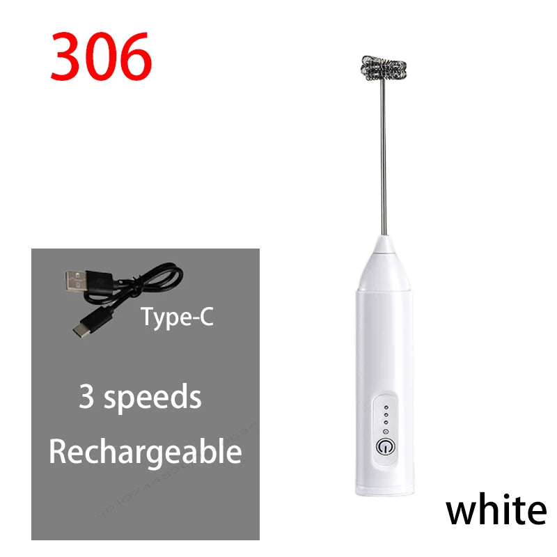 Rechargeable Milk Frother & Egg Beater