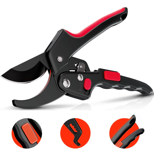 Ergo Garden Clippers – Easy Cut Hand Pruners