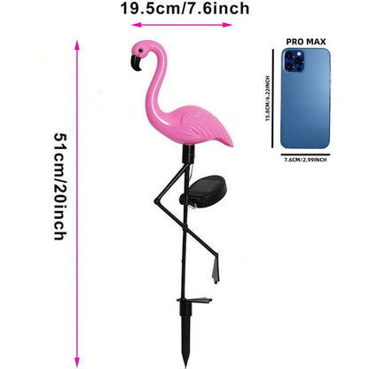 Solar Flamingo Garden Light – LED Yard & Lawn Decor