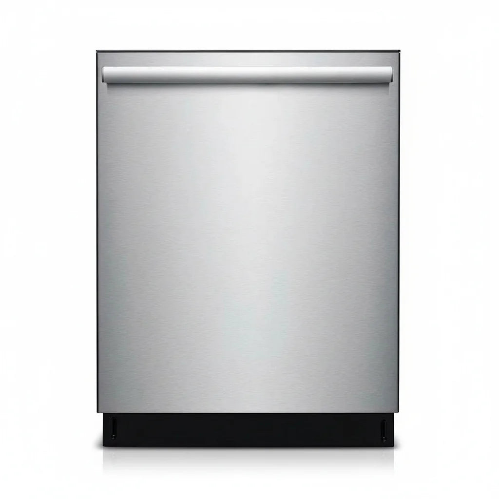 14-Place Built-In Stainless Steel Dishwasher | Touch Control & 6 Wash Programs