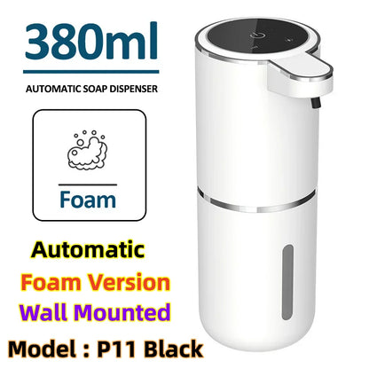 380ml Touchless Foam Soap Dispenser – USB Rechargeable