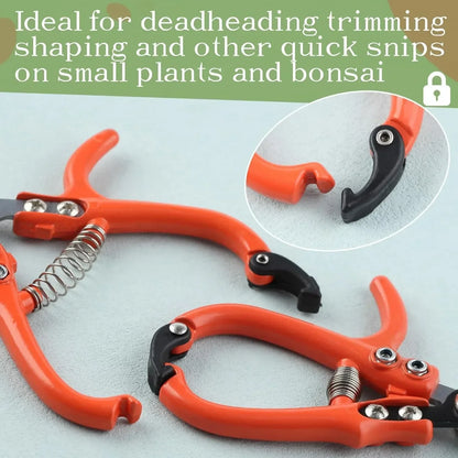 Effortless SK5 Pruning Shears for Clean & Easy Garden Cutting