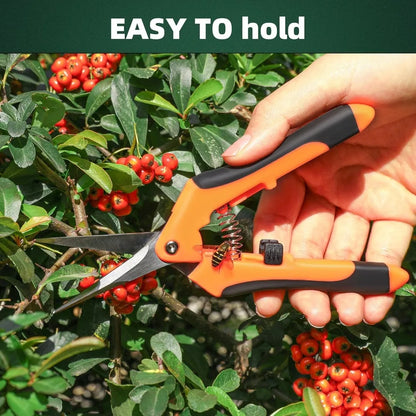 3-Piece Garden Scissors Set – Stainless Steel Pruning Tools
