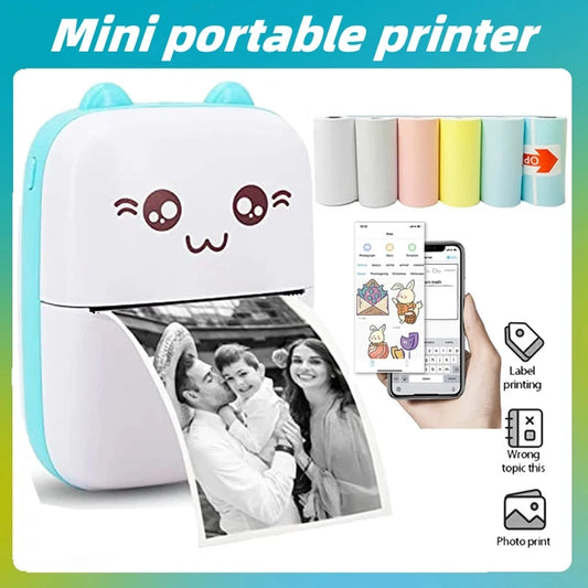 Bluetooth Mini Photo Printer | Easy Way to Print Photos at Home