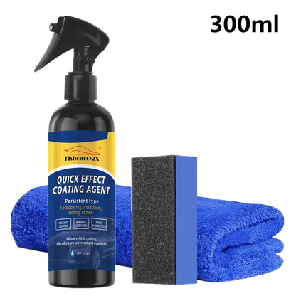 500ML Car Coating Spray – Scratch-Proof Wax & Glass Cleaner