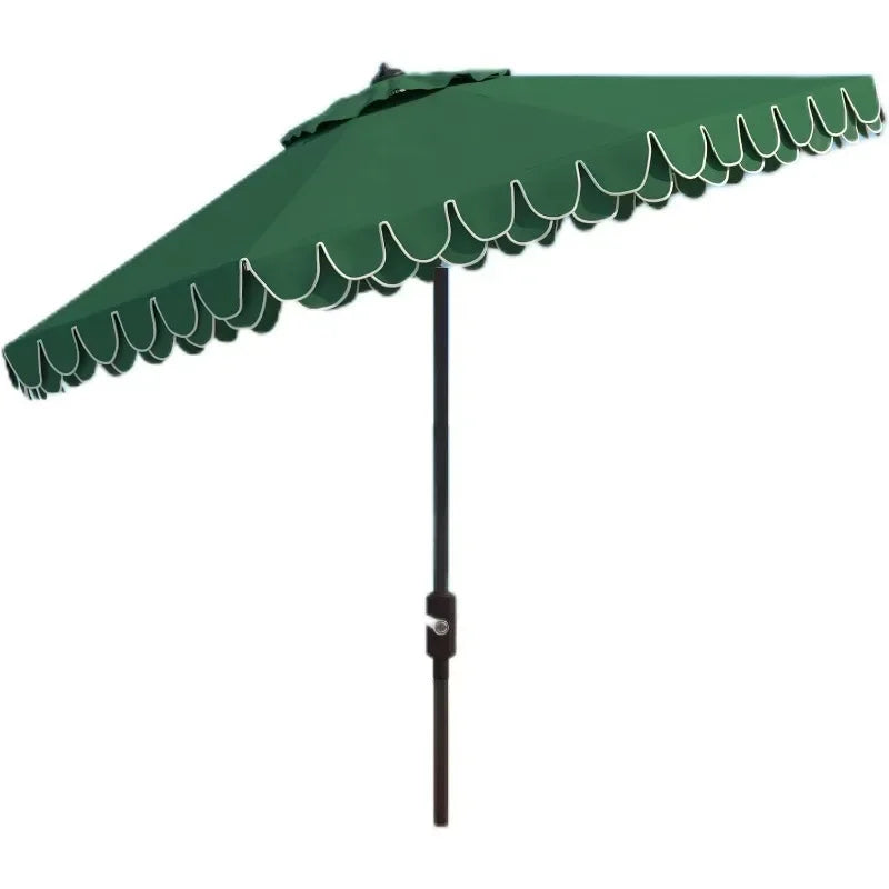 9FT Outdoor Patio Umbrella with Auto Tilt