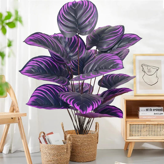 Large Artificial Palm Tree – Real Touch Monstera for Home & Garden