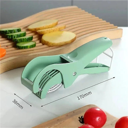 Multi-Function Stainless Steel Fruit & Vegetable Slicer