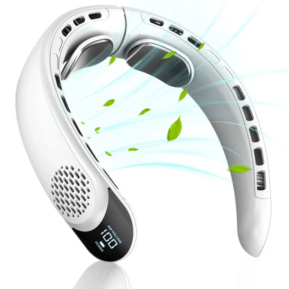 4000mAh Bladeless Neck Fan Portable 3-Speed Fan