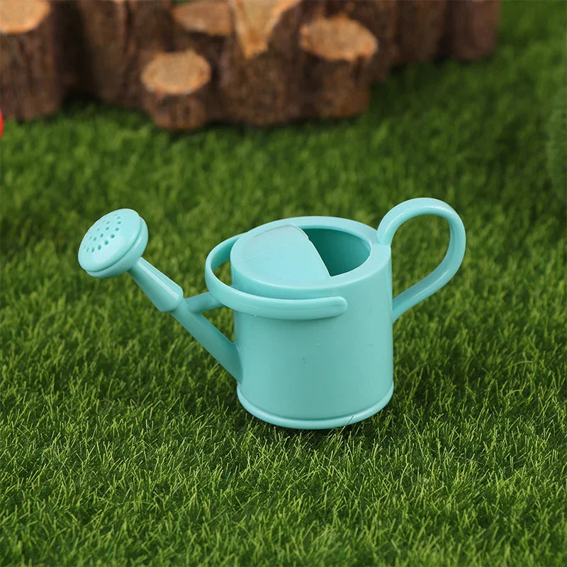 Mini Dollhouse Gardening Tools – Watering Can, Shovel & Sprinkler