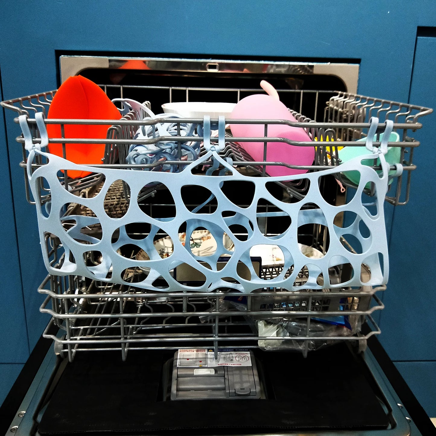 SecureFit Silicone Dishwasher Net for Baby Bottles & Small Items