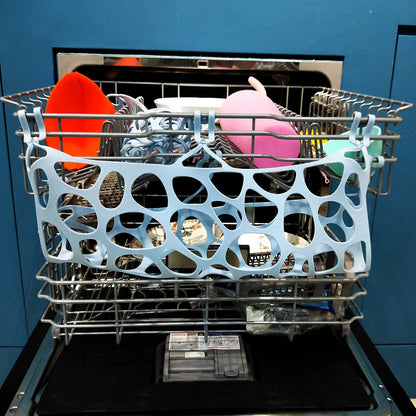 SecureFit Silicone Dishwasher Net for Baby Bottles & Small Items