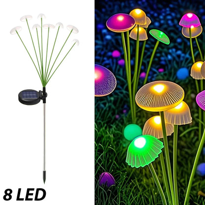 Solar Jellyfish Lights – Colorful Garden LED Decor (6/8/10 Heads)