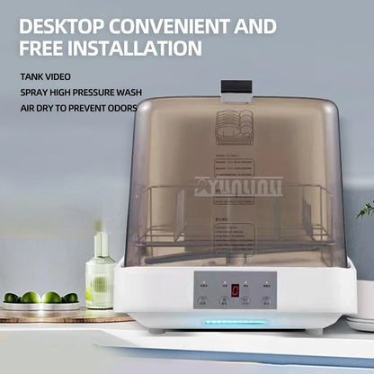 Mini Countertop Dishwasher – Smart Portable Dish Washer