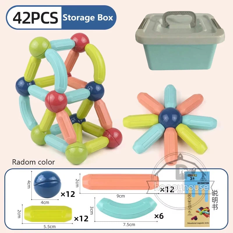 Magnetic Building Blocks | Fun Educational Toy for Kids