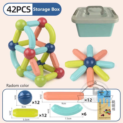 Magnetic Building Blocks | Fun Educational Toy for Kids