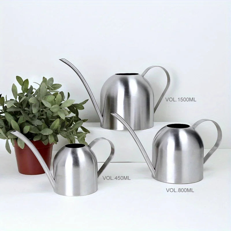 Stainless Steel Watering Can – Long Nozzle Copper Finish