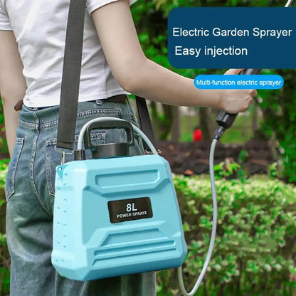 5L/8L Electric Backpack Sprayer – Rechargeable Pressure Sprayer