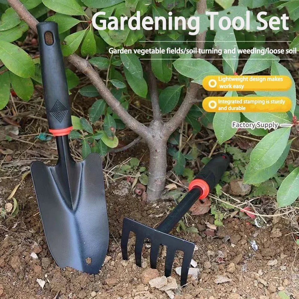 4-Piece Gardening Tool Set with Non-Slip Grip