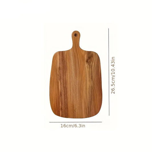 Premium Wooden Cutting Board with Handle