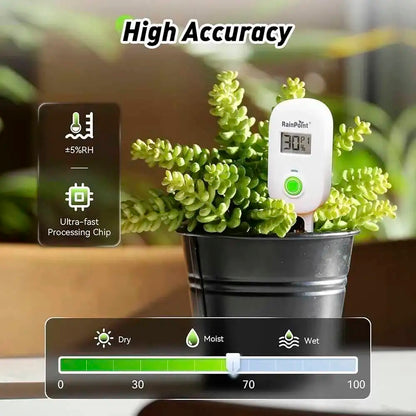 Smart Soil Sensor – Wireless Plant Moisture & Temp Tester