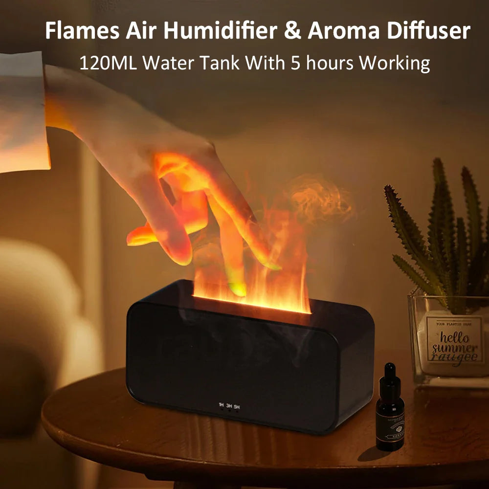 Flame Essential Oil Diffuser | Relaxation Essential for Home Fragrance
