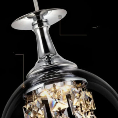 Nordic Glass LED Pendant – Modern Hanging Light