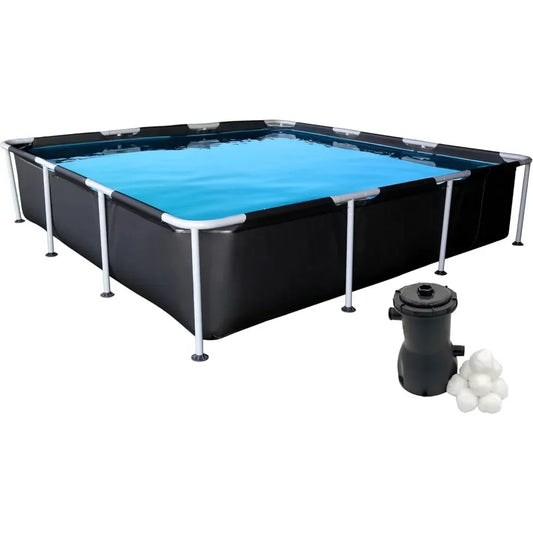Family Frame Swimming Pool Set