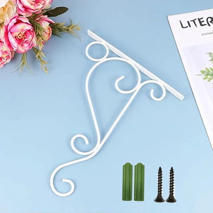 Metal Swivel Plant Hook – Hanging Flower Pot Bracket for Home & Garden