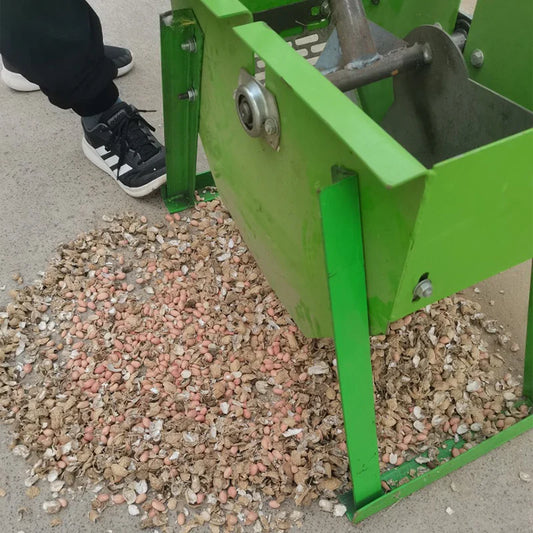 Manual Hand Crank Peanut Sheller – Easy & Fast Peanut Peeling Machine