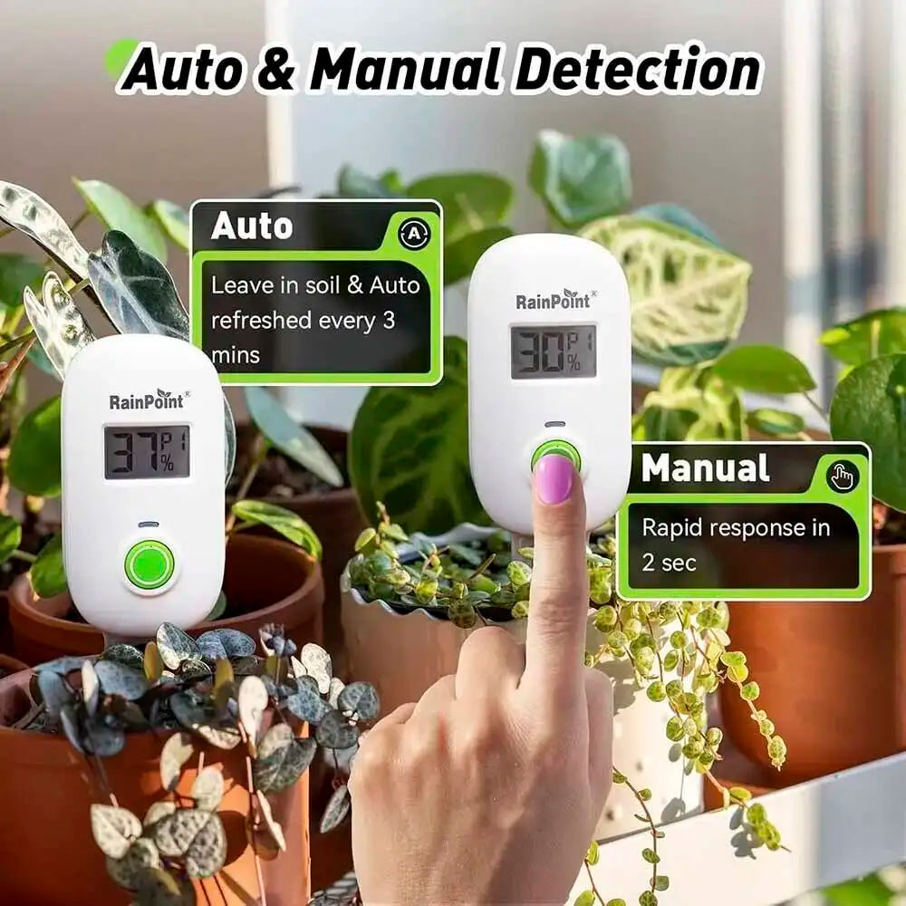 Smart Soil Sensor – Wireless Plant Moisture & Temp Tester