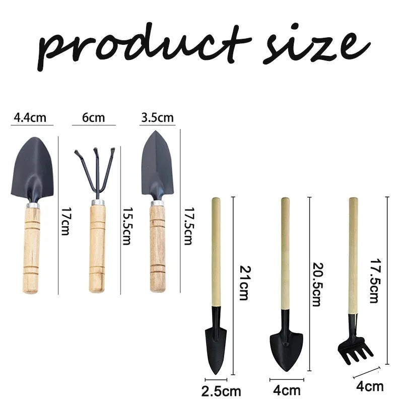 3-Piece Mini Garden Tool Set – Easy Planting & Soil Care Kit