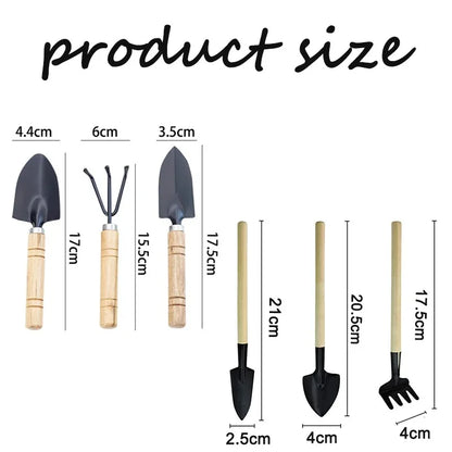 3-Piece Mini Garden Tool Set – Easy Planting & Soil Care Kit