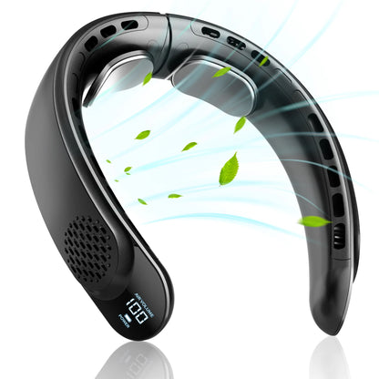 4000mAh Bladeless Neck Fan Portable 3-Speed Fan