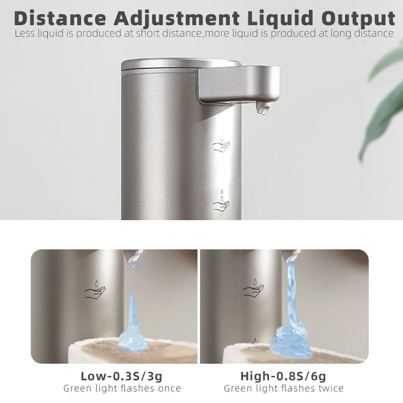 Touchless Stainless Steel Soap Dispenser