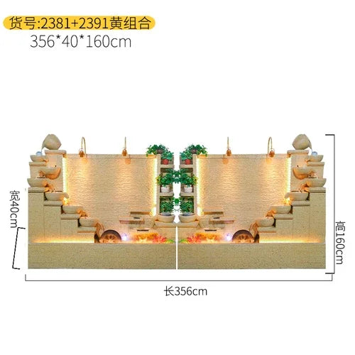 Modern Indoor Water Fountain Wall – Luxury Waterfall Decor