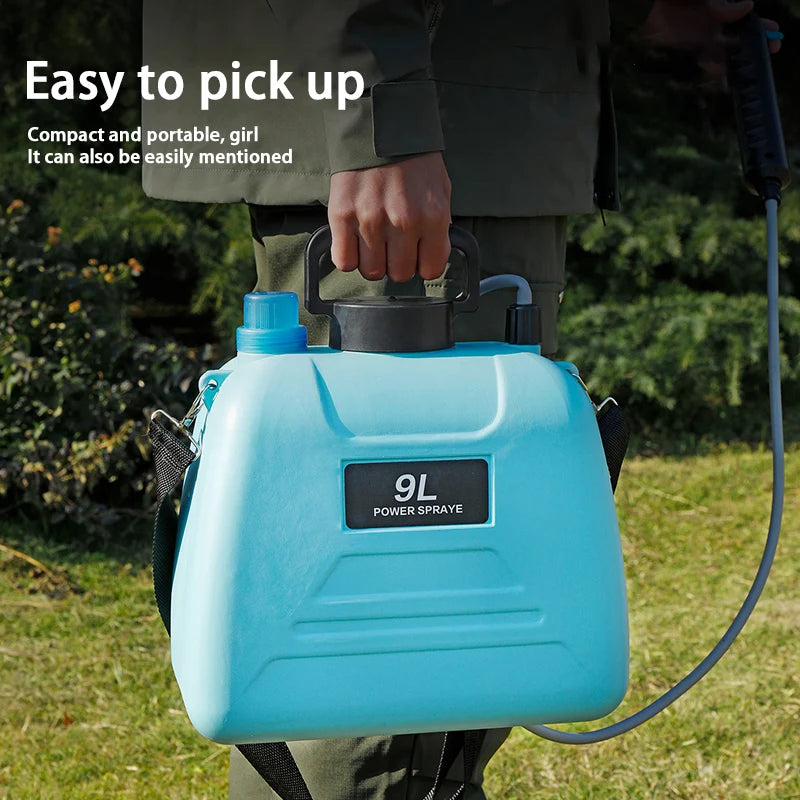 9L Electric Backpack Garden Sprayer – Rechargeable & Portable