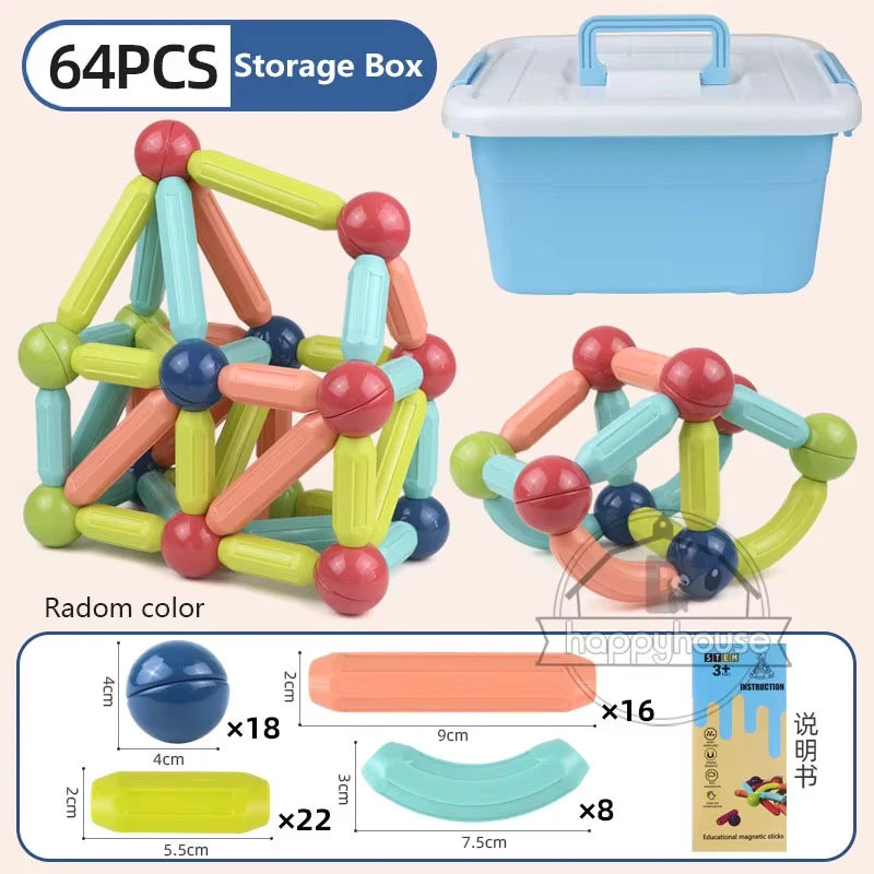 Magnetic Building Blocks | Fun Educational Toy for Kids