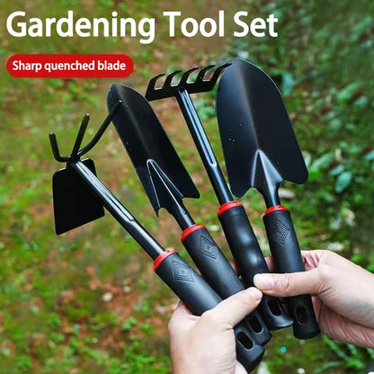 4-Piece Gardening Tool Set with Non-Slip Grip