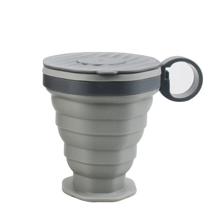 Foldable Silicone Travel Coffee Cup – Reusable & Portable