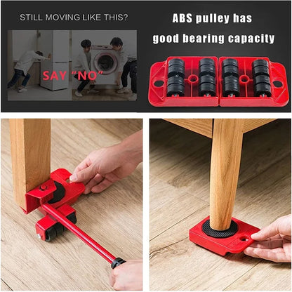 Furniture Moving Wheels – Heavy Duty 360° Lifter Dolly (300KG)